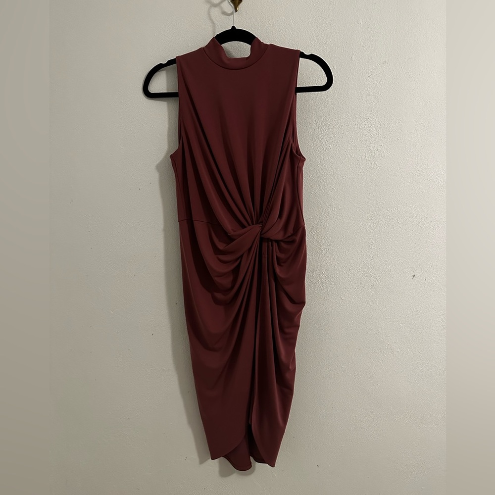 Bar III Blush Wrap Style Dress